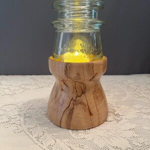 B&W “Redneck” Fairy Lamp